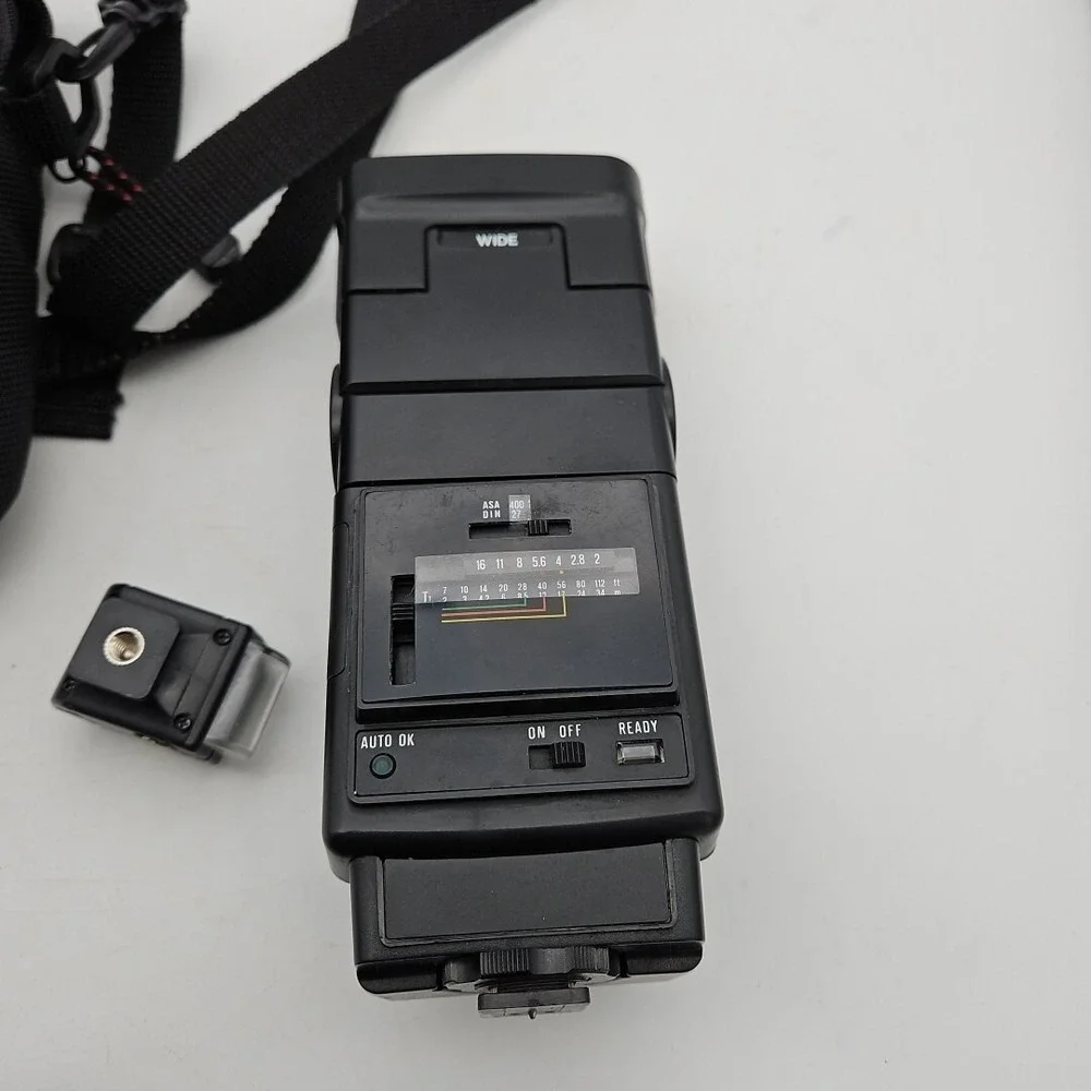 Kalimar TW-3600 Vintage Camera Flash With Bag‎ AS IS FOR PARTS